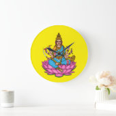 Goddess Lakshmi Wall Clock Grote Klok (Huis)