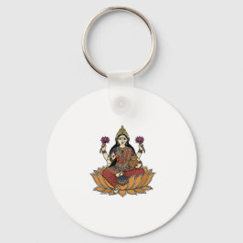 Goddess Laxmi Sleutelhanger