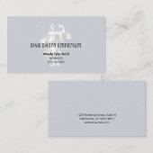 Goddess Luna Blue Watermark Visitekaartje (Voorkant / Achterkant)