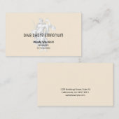 Goddess Luna Gold Watermark Visitekaartje (Voorkant / Achterkant)