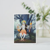 GODDESS MA KALI BEAUTIFUME POEM BRIEFKAART (Staand voorkant)