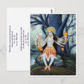 GODDESS MA KALI BEAUTIFUME POEM BRIEFKAART (Voorkant / Achterkant)