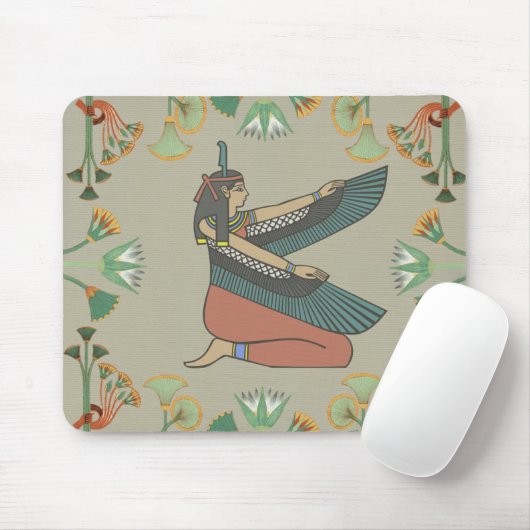 Goddess Maat Mousepad Muismat (Met muis)