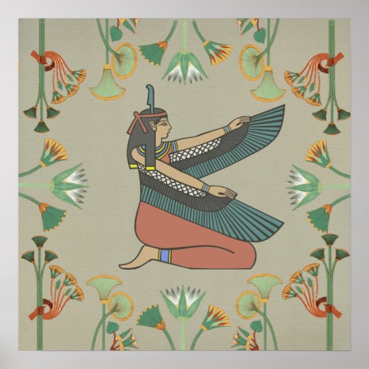 Goddess Maat Poster (Voorkant)