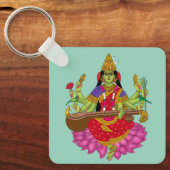 Goddess Matangi Keychain (Voorkant)