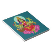 Goddess Matangi  Notitieblok (Schuin)