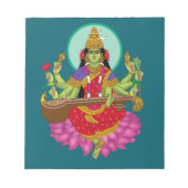 Goddess Matangi  Notitieblok (Voorkant)