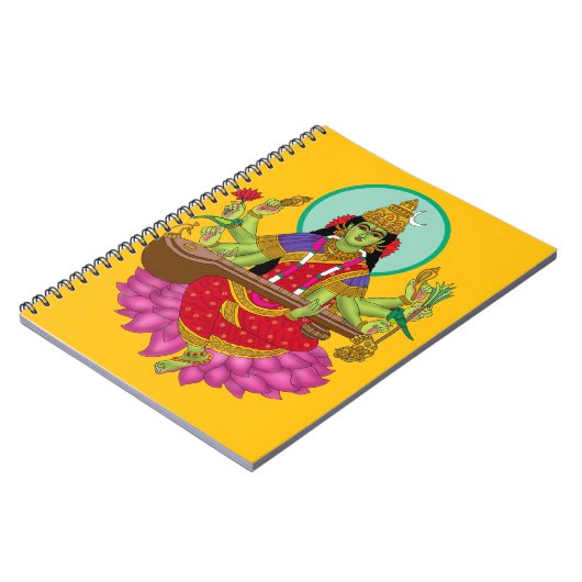 Goddess Matangi  Notitieboek (Linkerzijde)