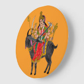 Goddess Meldi Wall Clock Grote Klok (Hoek)