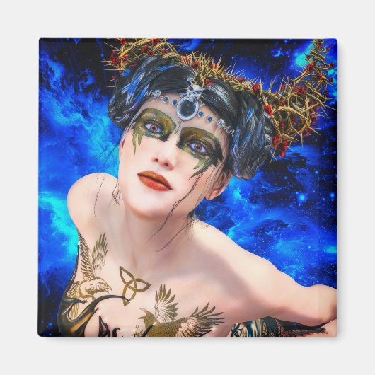 Goddess Morghanna Magnet (Voorkant)