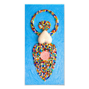 Goddess Mosaic Foto Afdruk