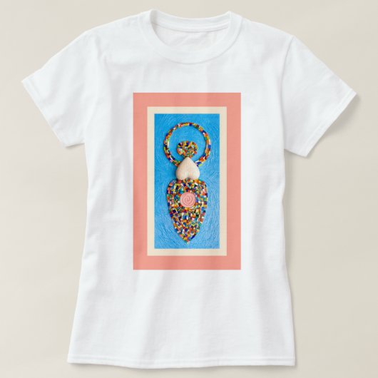 Goddess Mosaic T-shirt (Design voorkant)