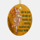 Goddess Motto Keramisch Ornament (Rechts)