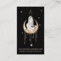 *~* Goddess Mystic Moon Water Urn Stars Hand