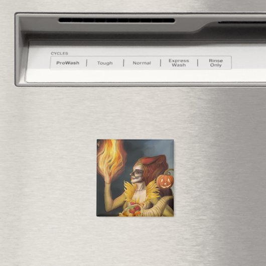 Goddess of Autumn Magneet (Insitu (Vaatwasser))