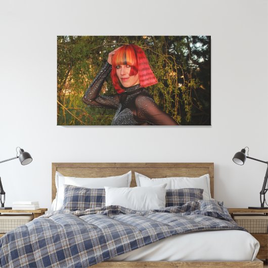 Goddess of Fashion Canvas Afdruk (Insitu (Slaapkamer))