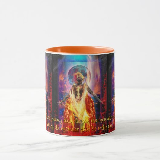 GODDESS OF FIRE PELE COFFEE MUG MOK (Midden)