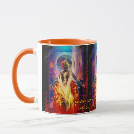 GODDESS OF FIRE PELE COFFEE MUG MOK (Links)