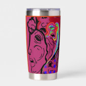 Goddess of Land and Sea Geïsoleerde Drinkbeker (Voorkant)