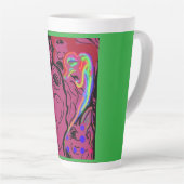 Goddess of Land and Sea Large Mug Latte Mok (Rechterhoek)