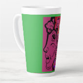 Goddess of Land and Sea Large Mug Latte Mok (Linkerhoek)