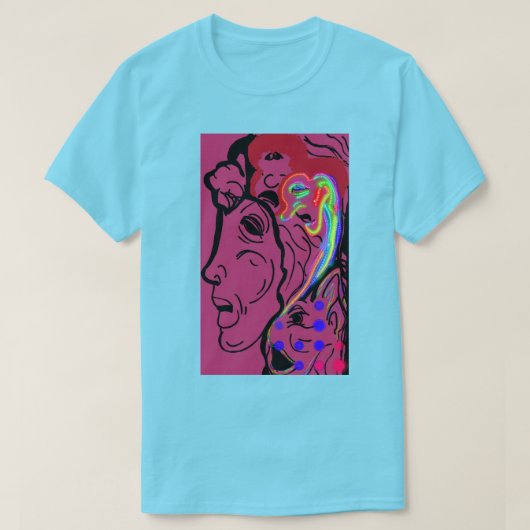 Goddess of Land and Sea T-shirt (Design voorkant)