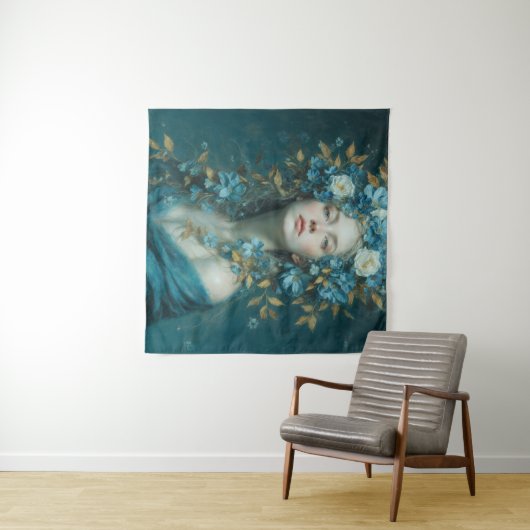 Goddess of the Night Tapestry Wandkleed (In Situ (horizontaal))