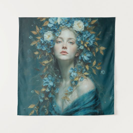 Goddess of the Night Tapestry Wandkleed (Voorkant)