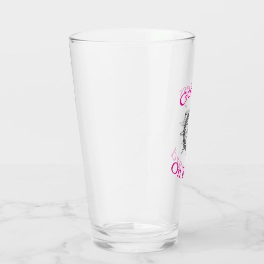 "Goddess on board" Glas (Rechts)