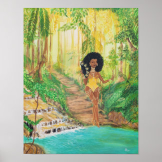 Goddess Oshun Unbothered Poster