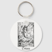 Goddess Ostara Sleutelhanger (Voorkant)
