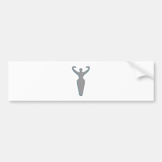 Goddess Pagan Bumpersticker (Voorkant)