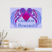 Goddess Powered Poster (Keuken)