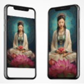 Goddess Quan Yin High Frequency Portrait Painting Poster