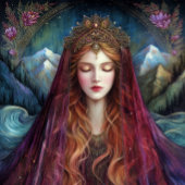 Goddess Queen Fantasy Art Poster