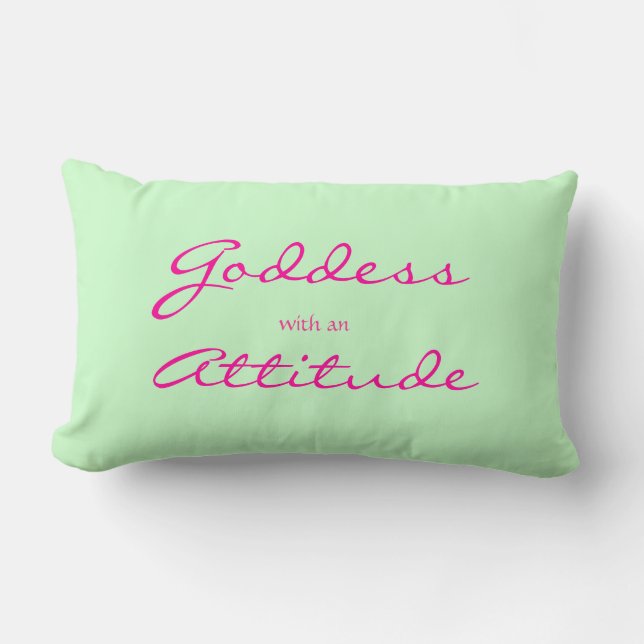 Goddess Quote American MoJo Pillow Kussen (Voorkant)