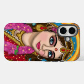 Goddess Radha iPhone Cover (Achterkant (horizontaal))