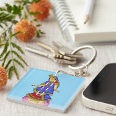 Goddess Radha Keychain (Voorkant Rechts)