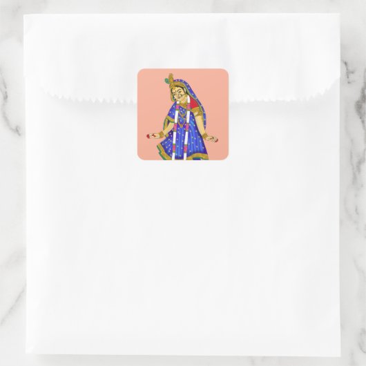 Goddess Radha Sticker (Tas)