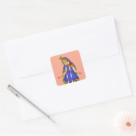Goddess Radha Sticker (Envelop)