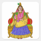 Goddess Radha Sticker (Voorkant)