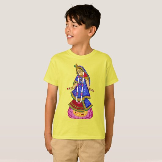 Goddess Radha T-Shirt (Voorkant volledig)