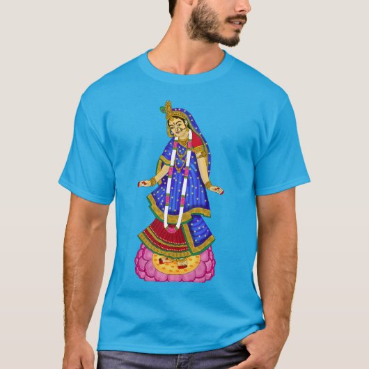 Goddess Radha T-Shirt (Voorkant)