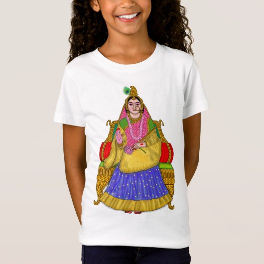 Goddess Radha T-Shirts (Voorkant)