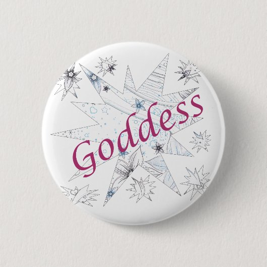 Goddess Ronde Button 5,7 Cm (Voorkant)