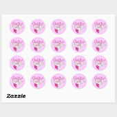 Goddess Ronde Sticker (Vel)