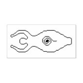 Goddess Rubberstempel (Afrduk)