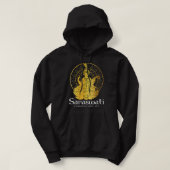 Goddess Saraswati Jersey Hindoeïsme Hindu Gods Dei Hoodie (Design voorkant)
