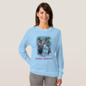 GODDESS SARASWATI Moeder van de Veda T-shirt (Voorkant volledig)