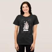 Goddess Selene Tarot Tri-Blend Shirt (Voorkant volledig)